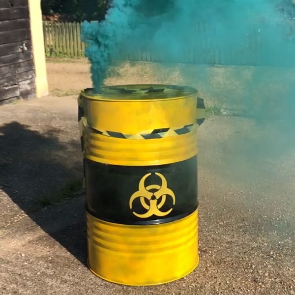 Chemical Barrels Biohazard